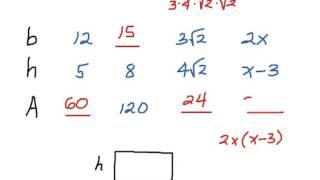 How to Geometry: 11.1 Areas of Rectangles