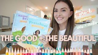 THE GOOD AND THE BEAUTIFUL HOMESCHOOL CURRICULUM REVIEW ️ | preschool, kinder prep, science, crafts