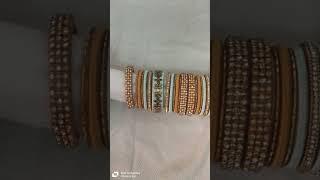 CUSTOMIZED BRIDAL THREAD BANGLES