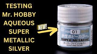 Testing All New Mr Hobby Aqueous Silver - Beautiful Silver Finish !