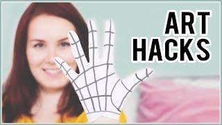 10 Art Hacks That Will Blow Your Mind & Make Your Life Easier!