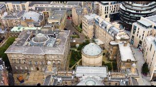 The Archivists’ Garden – Aerial footage