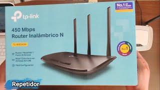 Como Configurar Router Tp-Link (TL WR940N) en Modo Repetidor Wifi (Paso a Paso)