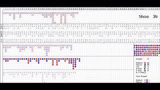 Baccarat Simulator (32) - Random 500 Shoes (1) 百家乐模拟器,百家乐记录表 바카라 출목(6매,중국점) (32) - 랜덤 500 슈 (1)
