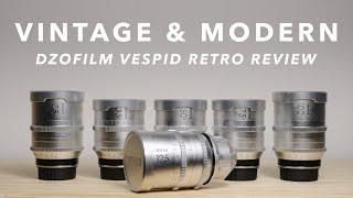 Get the Vintage Look with Modern Cine Lenses | DZOFILM VESPID RETRO REVIEW (BMPCC6K & BMPCC 6K PRO)