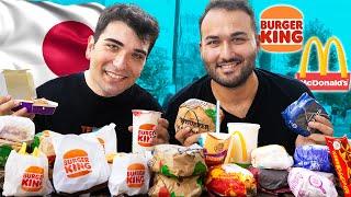 JAPONYA MCDONALD'S VS BURGER KİNG !!  @muratabigf