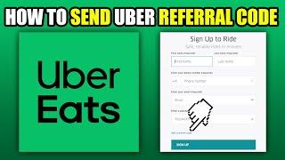 How To Send Uber Referral Code (2024)