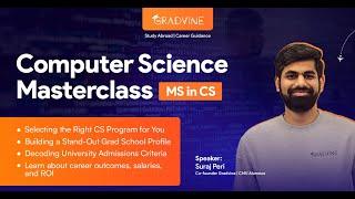 Computer Science Masterclass ‍ | MS in USA