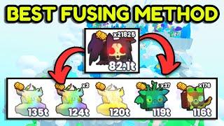 OMG!  THE *NEW BEST* FUSING METHOD TO GET RAINBOW ZEUS BULL IN PET SIMULATOR 99!