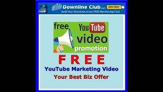 Free YouTube Marketing Video For Brian G Johnson TVHow to Promote Your YouTube Channel & Video