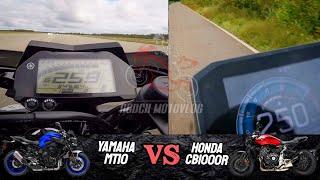 Yamaha MT10 ️ Honda CB1000R | Top Speed Acceleration 