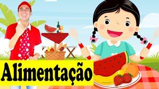 Eu Vou Comer ( Alimentação Saudável ) | Música Infantil | Prof. Idalécio