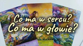 Co ma w głowie?️Co ma w sercu?️ Tarot 