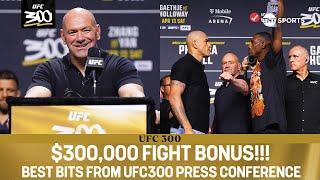 "THE CHAMP IS HERE!" UFC 300 Press Conference was a BANGER!  Alex Pereira vs. Jamahal Hill #UFC300