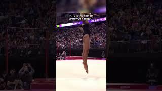 In this competition, 10 wasn't the limit! #gymnastics #exhibition #simonebiles