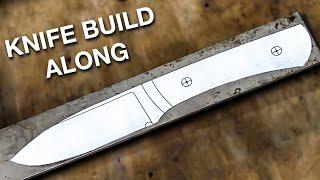 Knife Making 101: I make a Knife with basic tools pt. 1