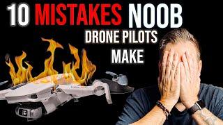 10 DRONE MISTAKES BEGINNERS MAKE | DJI MINI 2