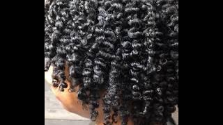 New Orleans Natural Hair Stylist Strawberricurls // Twistout on 4A Natural Hair