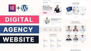 How to Create a Digital Marketing Agency Website in 2025 (FREE with WordPress & Elementor)