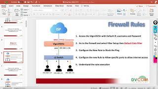 DrayTek Firewall Rules Configuration