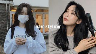 hair styling | 자연스러운 데일리 고데기 웨이브 ️