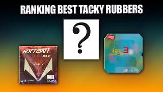 Rating Tacky Table Tennis Rubbers | Top Table Tennis Equipments