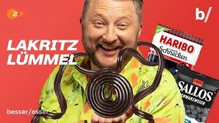 Legendäre Lakritze: Sebastian packt Haribos Lakritzschnecke am Wickel