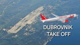 DUBROVNIK TAKE OFF - Flight To Manchester Boeing 737-800 2024 4K