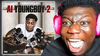 ITS GETTING SLIMEY! | NBA Youngboy - AI Youngboy 2 (Full Album) Reaction/Review