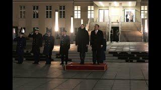 Military honours for Lithuania's Defense Minister in Berlin