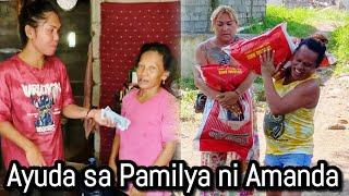 Ayuda sa pamilya ni Amanda..