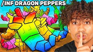 Grow A Garden OWNER Gave Me INFINITE DRAGON PEPPERS..