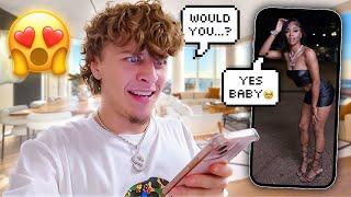 ASKING MY GIRLFRIEND IF SHE WOULD…