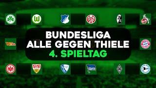 Bundesliga Prognose & Tipps 4. Spieltag | ALLE gegen THIELE!