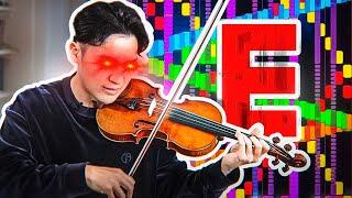 Professional violinist SPEED RUNS ‘Rush E’ on a Stradivarius 