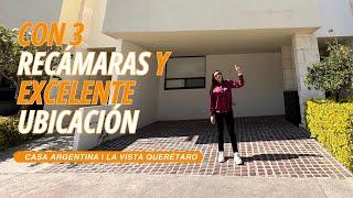¡Con 3 RECÁMARAS y excelente UBICACIÓN! | $5,200,000 | Casa ARGETINA en Zibatá QUERÉTARO