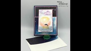 Stampin Up//Under The Moon//Country Flowers//Sneak Peek//Joy Fold//2024-25 Annual//Stargazing DSP