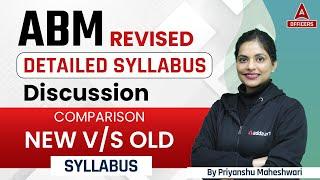 CAIIB ABM Revised Syllabus Detailed Discussion | Comparison New v/s Old Syllabus