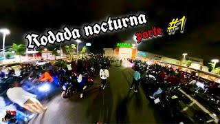 ¡Rodada NOCTURNA!   Chocan dos BIKERS | Puebla York | Motovlog Nocturno