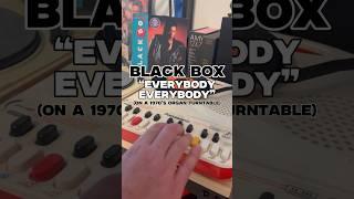 Everybody Everybody x 1970’s organ turntable #90s #90smusic #throwback #dancemusic #blackbox