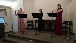 The Three Graces for flute trio by Allan Blank