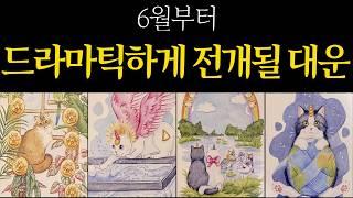[타로운세] 6월부터 시작되는 인생 반전 드라마처럼 펼쳐질 당신의 대운 흐름
