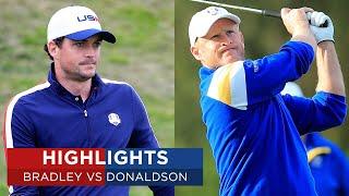 Jamie Donaldson vs Keegan Bradley | Extended Highlights | 2014 Ryder Cup