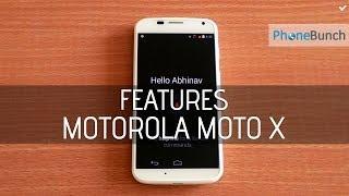 Moto X Features - Touchless Control, Active Display & More