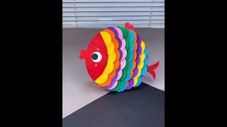 Fish With Paper #highlights #youtubeshorts @Ridyoancrafts #crafts #trending #shorts #tamilmovie