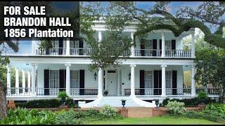 FOR SALE: Brandon Hall Plantation c.1856