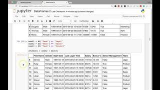 [5] DataFrames II - The  isin Method