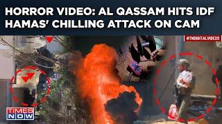 Rafah Conflict: Al Qassam's Deadly Attack On Cam| Bombs Planted, Building With IDF Troops Detonated