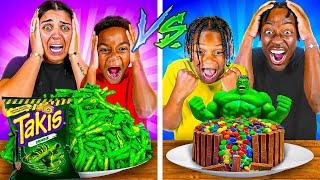 YES VS NO FOOD CHALLENGE