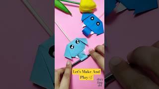 EASY Toy Paper Craft idea for kids @ArasEasyArt #diy #games #love #shorts #kidsplay #viralshorts